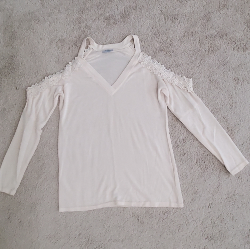 Tobi cream sweater